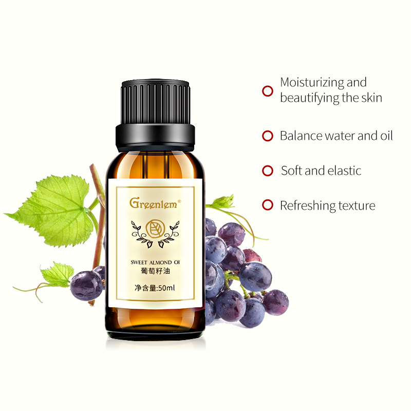 Grapeseed Oil, Pure & Natural Massage and Carrier Oil, Skin Care for Sensitive Skin, Light Silky Moisturizer for All Skin Types (pic5)