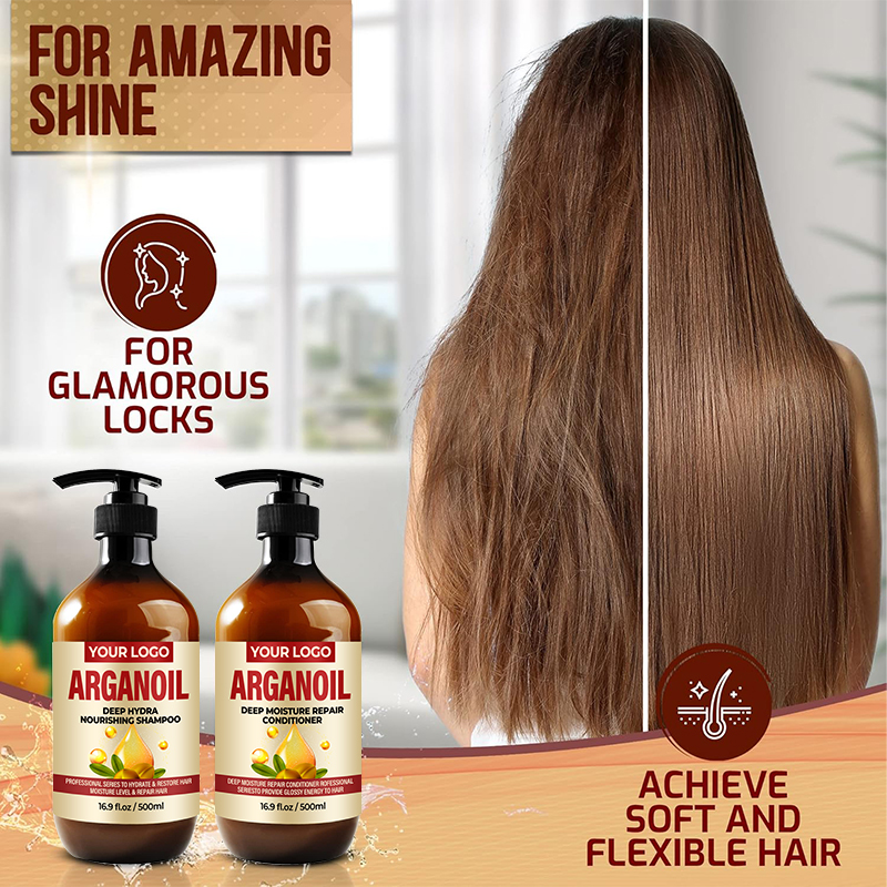 GreenLem ARGANOIL DEEP HYDRA NOURISHING SHAMPOO Set(pic3)
