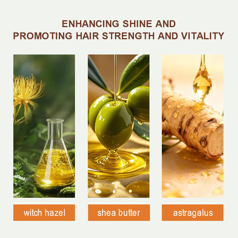 GreenLem Shea Butter Cream Herbal Hair Growth & Guatemala Thick Strong Natural Dry Hair Conditioner Curly Hair(pic3)