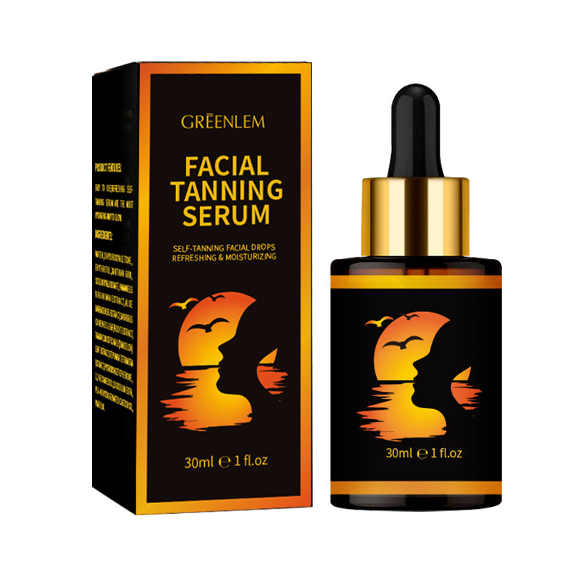 Hot Selling Liquid Tanning Drops Serum Natural Sun-Kissed Glow Sun Exposure Fast-Acting Face Body Bronzing Cruelty-Free(pic1)