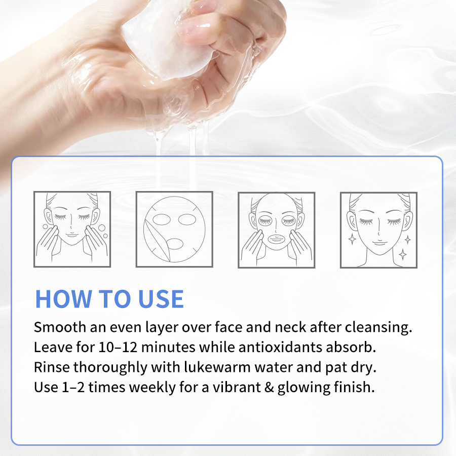 GreenLem Moisturizing Face Wholesale Private Labels Sheet Form Oil Control and Acne Removal Facial(pic5)