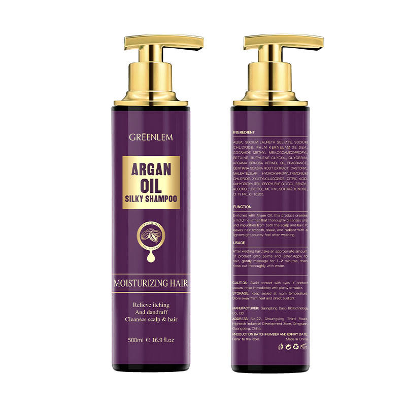 Private Label Organic Argan Hair Shampoo
